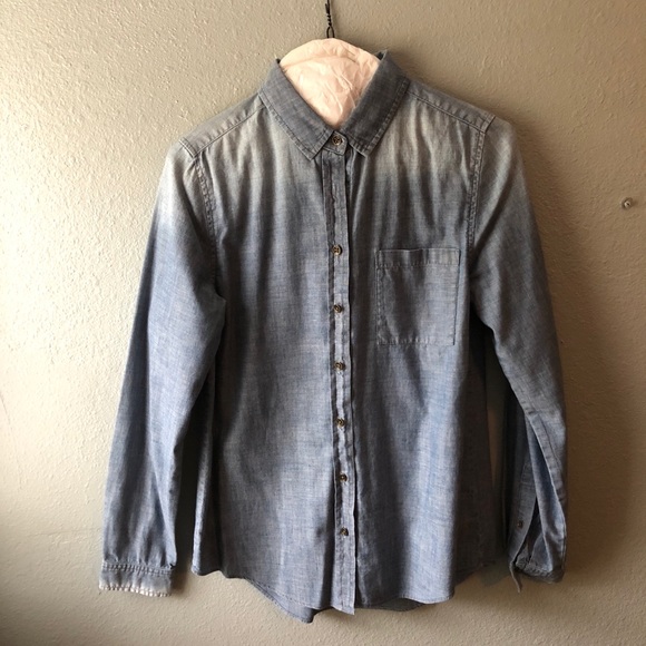 Fossil size XS chambray long sleeves - Picture 2 of 7